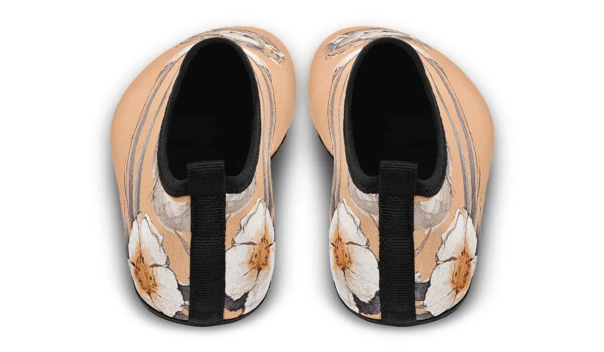 Floral Kitten Aqua Barefoot Shoes
