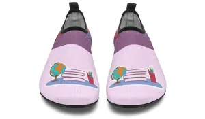Floral Knowledge Aqua Barefoot Shoes