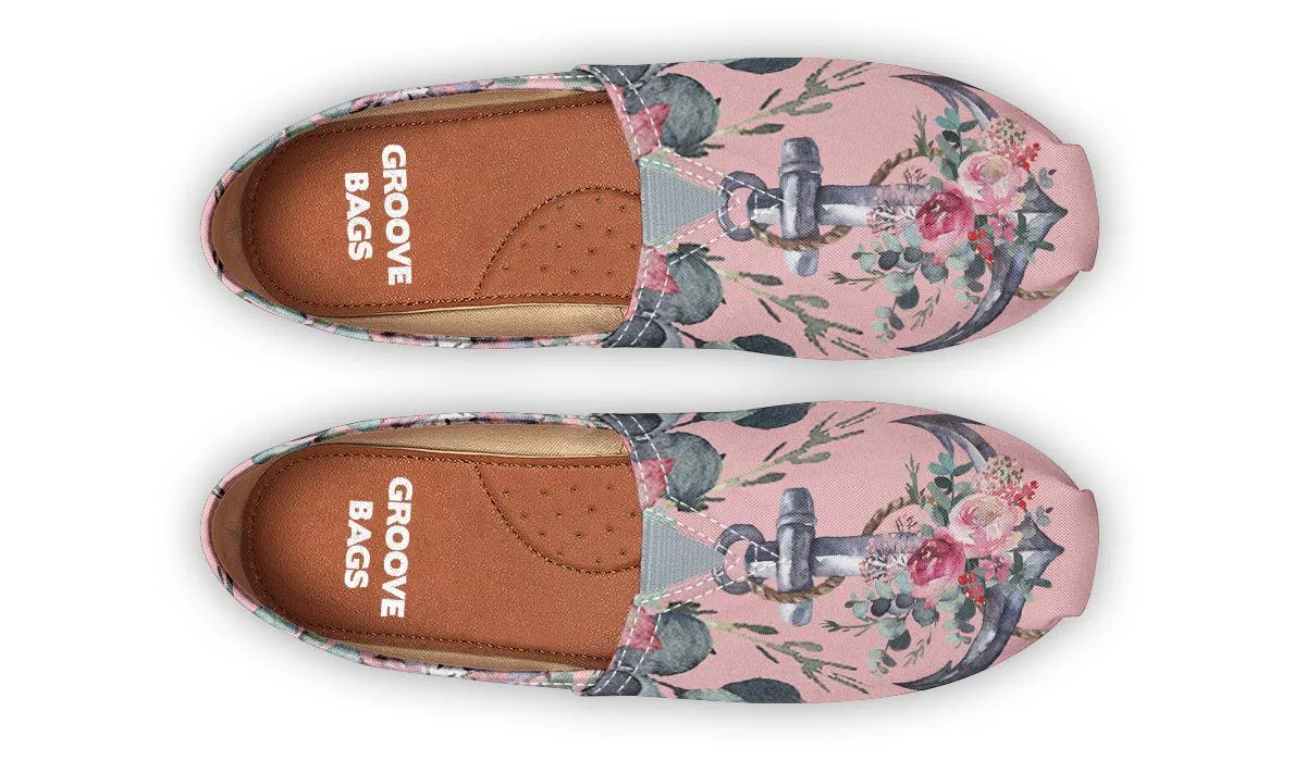 Floral Sailor Casual Shoes