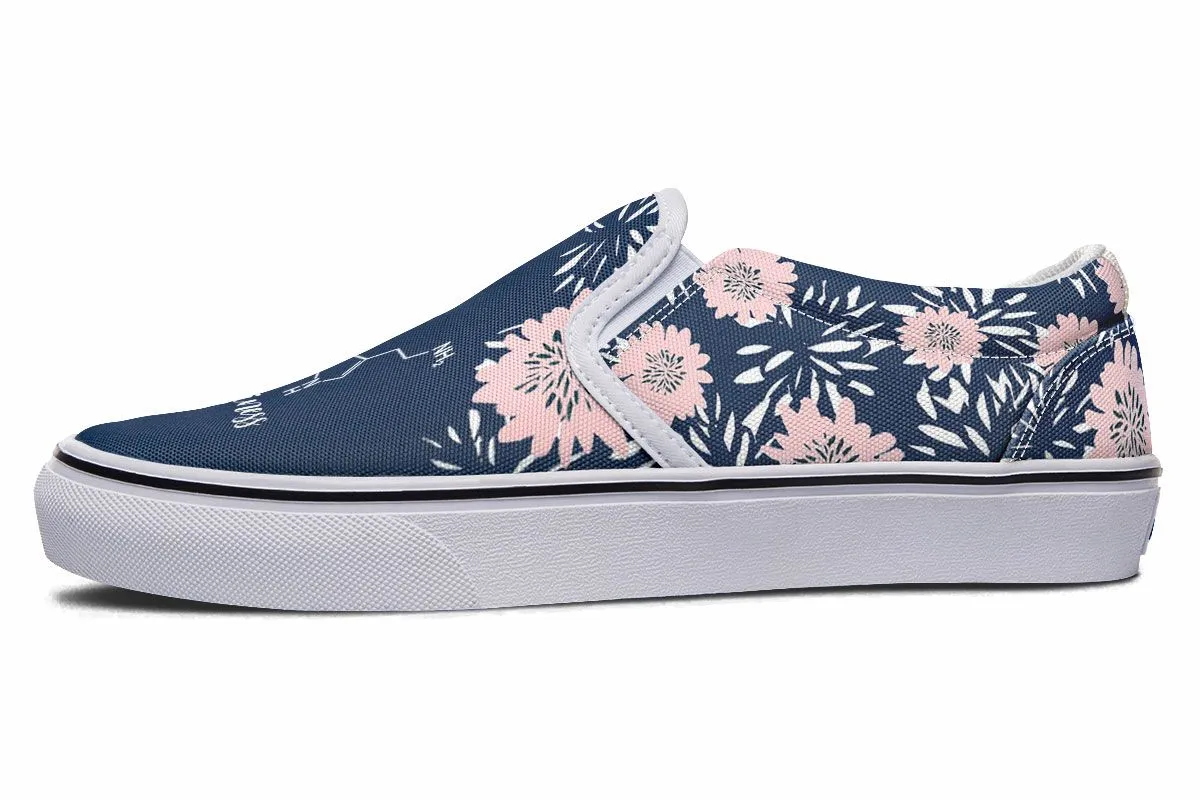 Floral Serotonin Slip-On Shoes