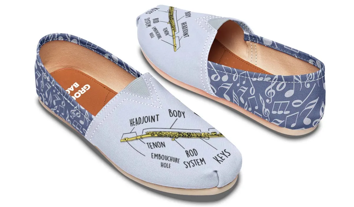 Flute Diagram Casual Shoes