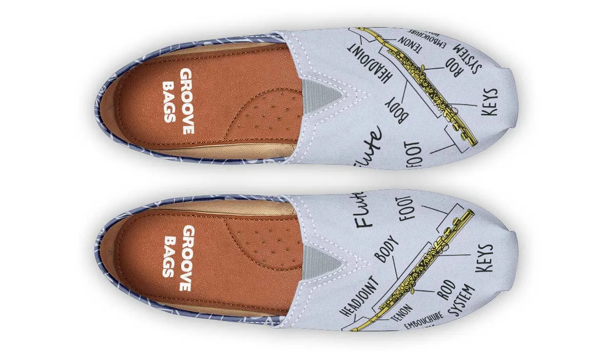 Flute Diagram Casual Shoes