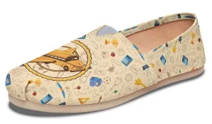 Flying School Bus Casual Shoes
