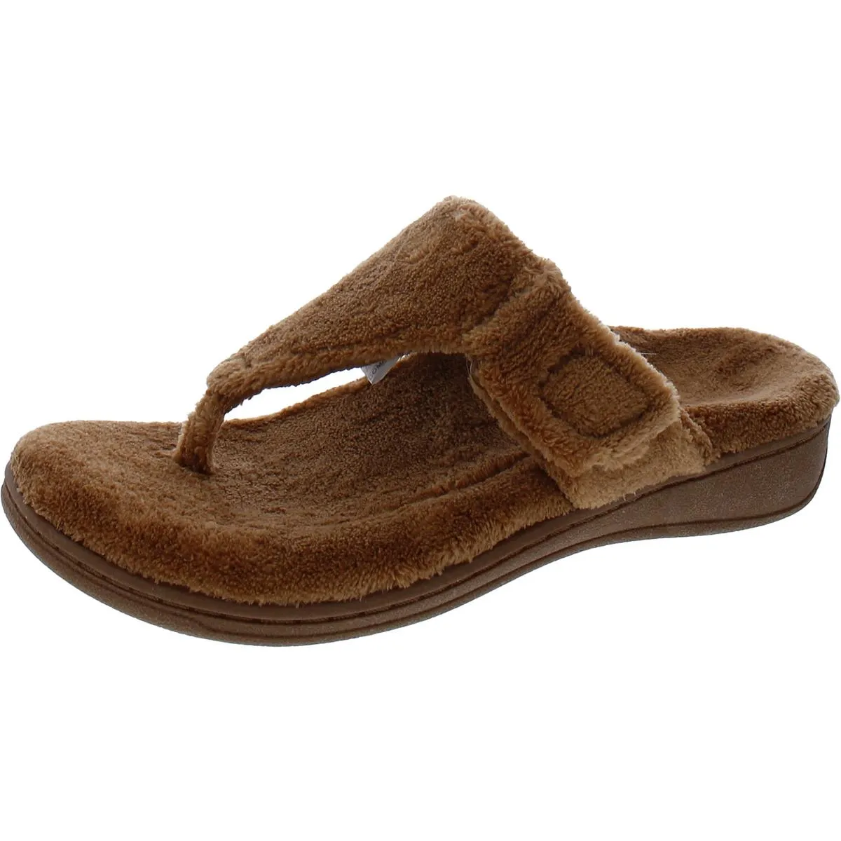 Forever Womens Terry Cloth Flip-Flop T-Strap Sandals