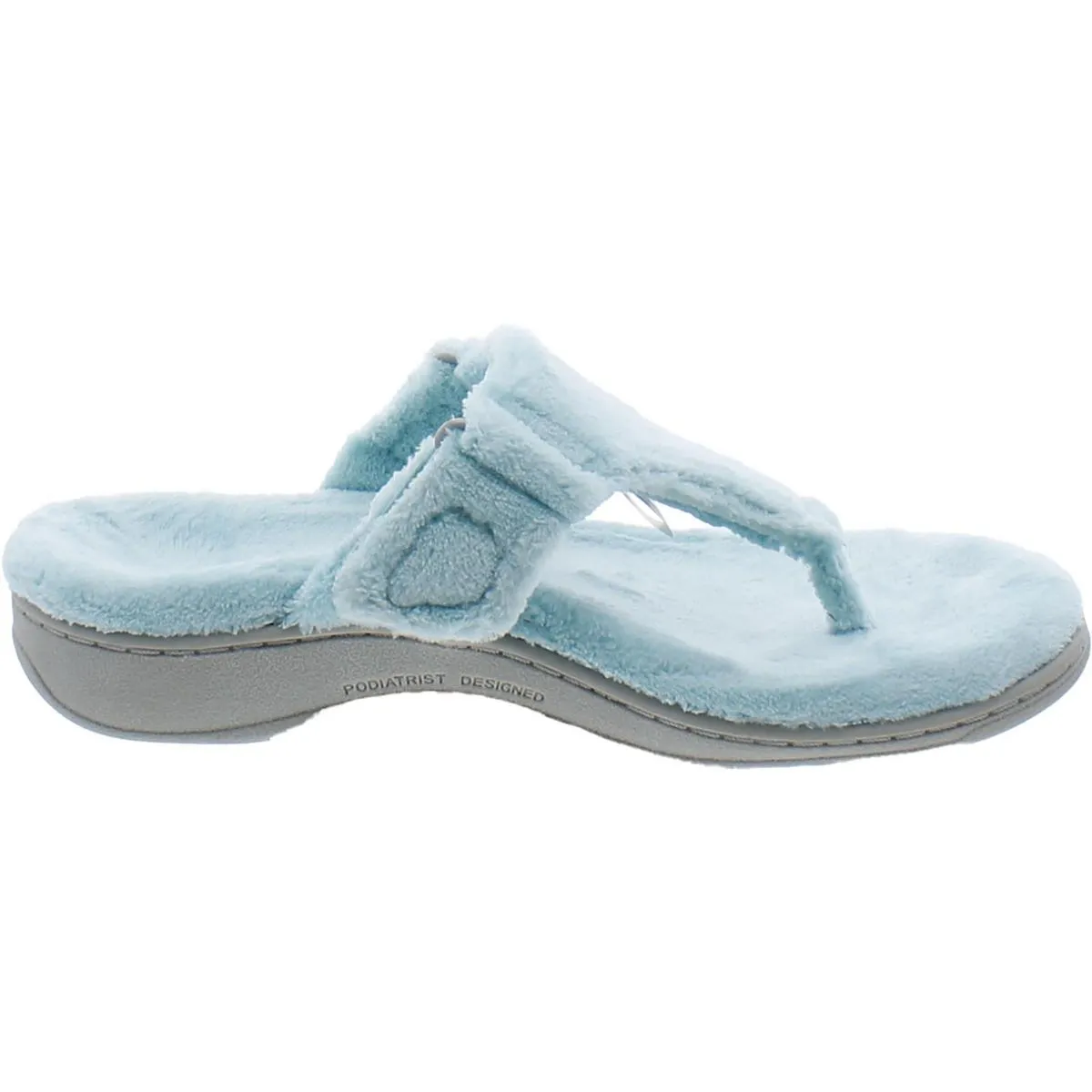 Forever Womens Terry Cloth Flip-Flop T-Strap Sandals