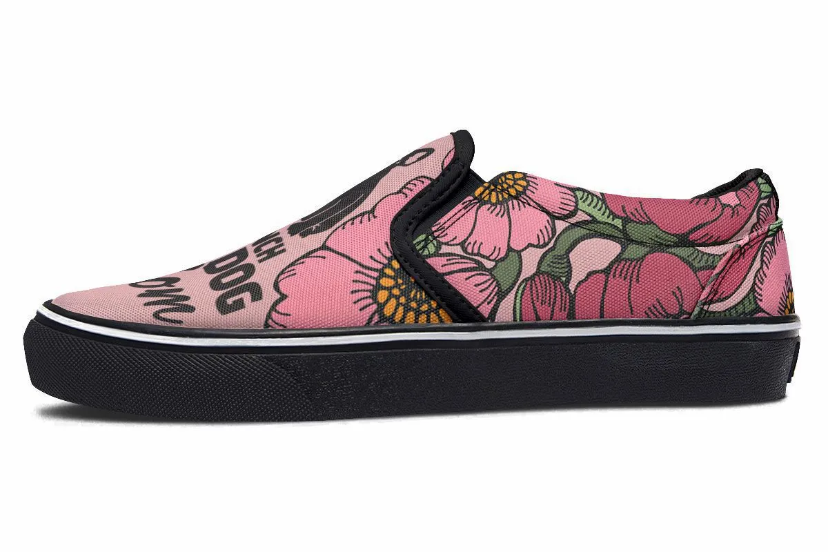 French Bulldog Mom Slip-On Shoes