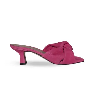 FUCHSIA SUEDE MARGAUX