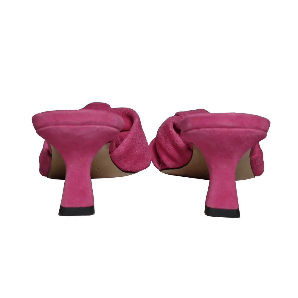 FUCHSIA SUEDE MARGAUX