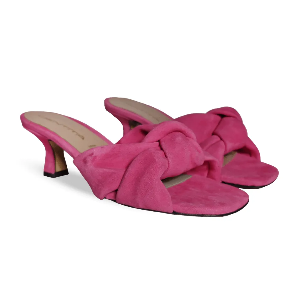 FUCHSIA SUEDE MARGAUX