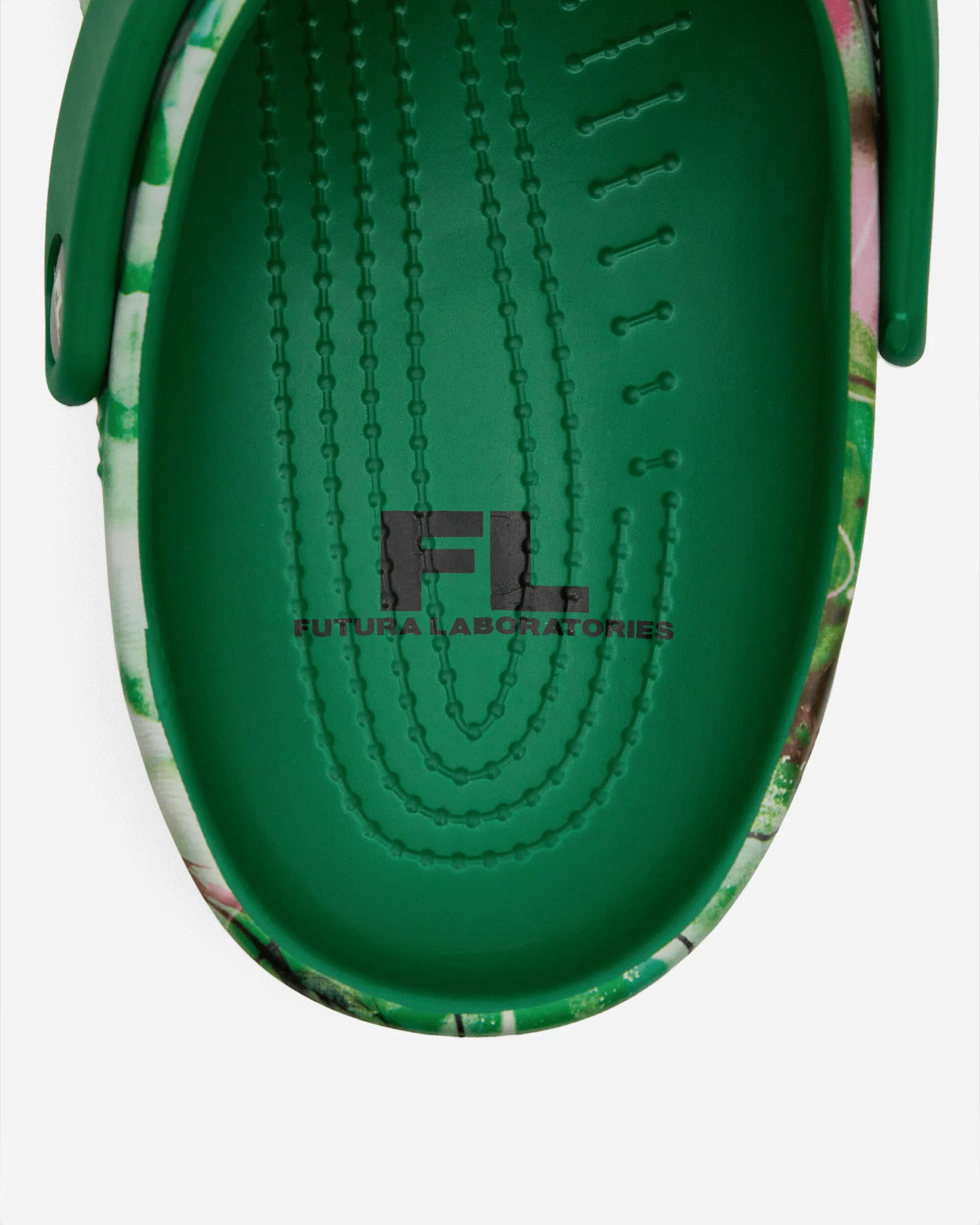 Futura Laboratories Classic Clogs Green Ivy