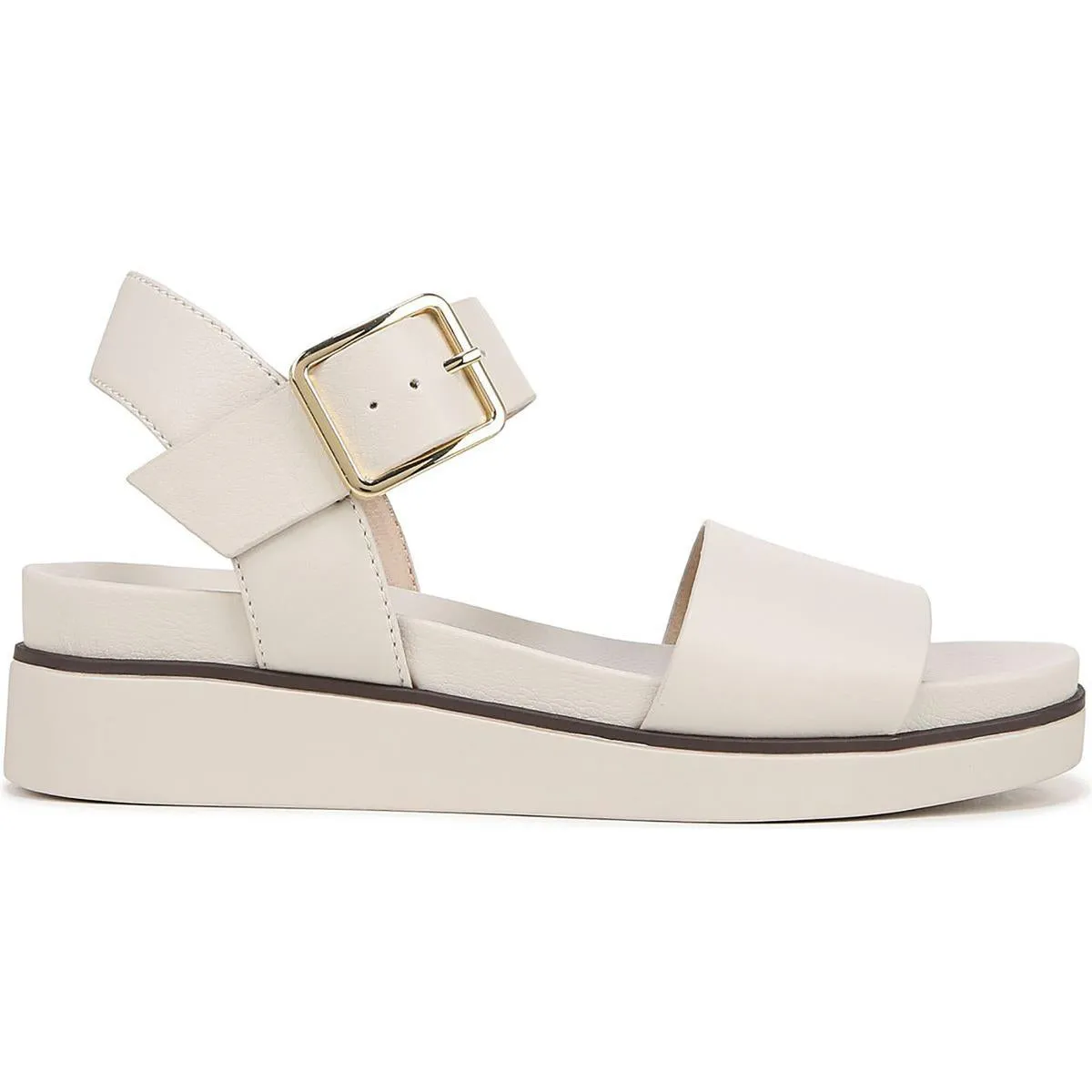 Gillian Womens Metallic Ankle Strap