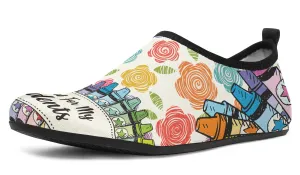 Grateful Teacher Aqua Barefoot Shoes