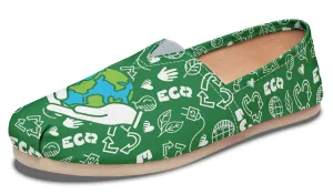 Green New World Casual Shoes