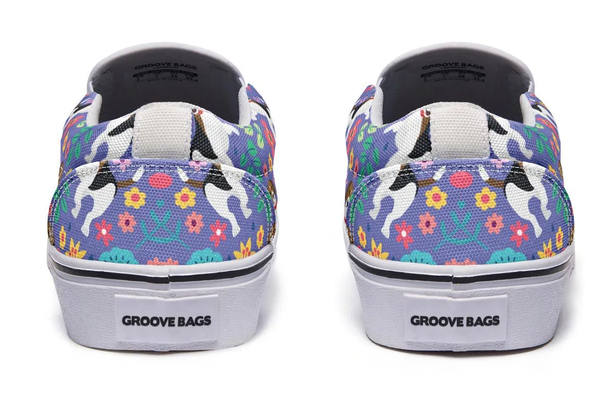 Groovy Beagle Slip-On Shoes