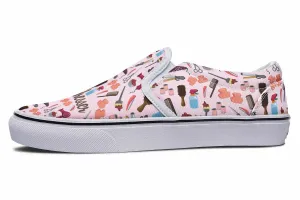 Hairdresser Pattern Slip-On Shoes