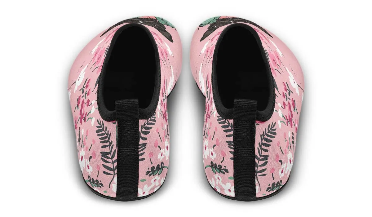 Handsome French Bulldog Aqua Barefoot Shoes