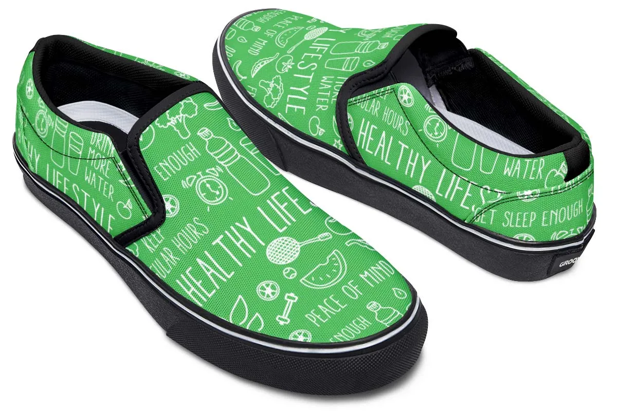 Healthy Diet Slip-On Shoes