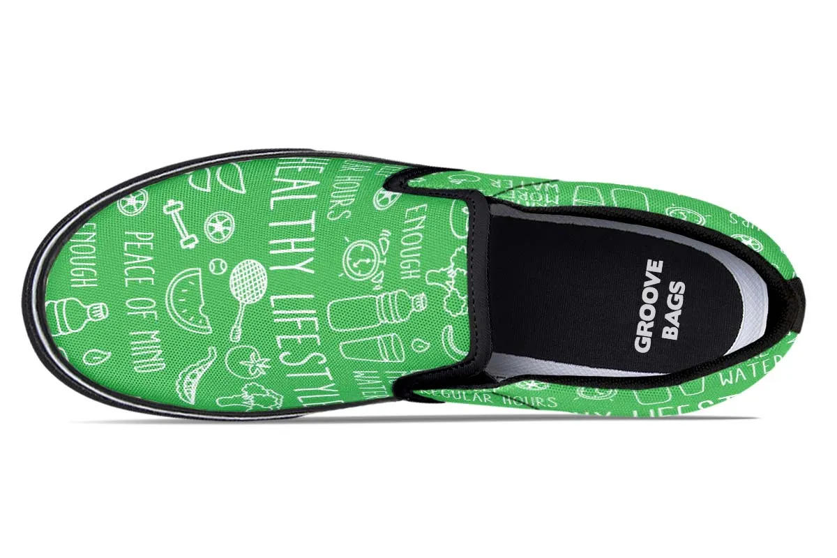 Healthy Diet Slip-On Shoes