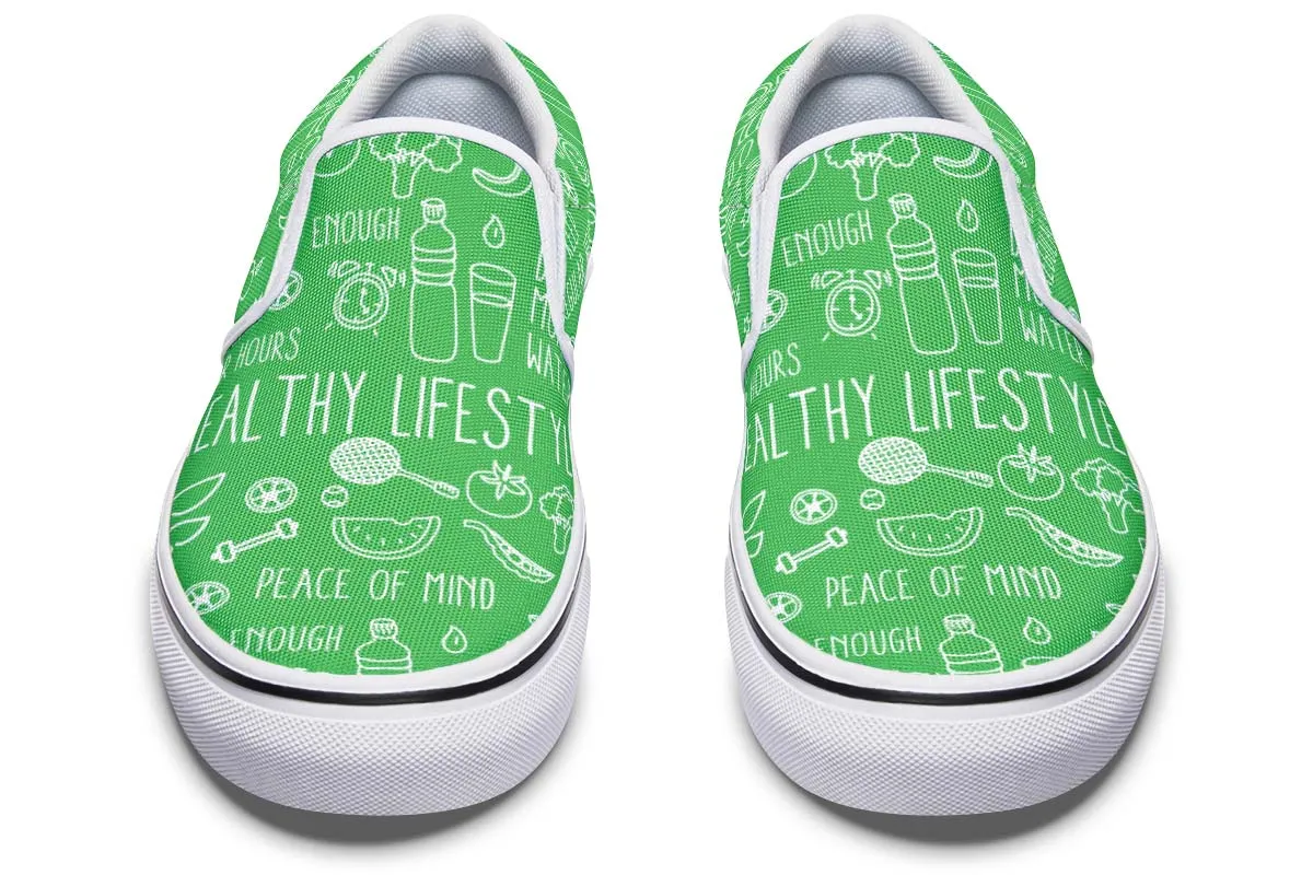 Healthy Diet Slip-On Shoes