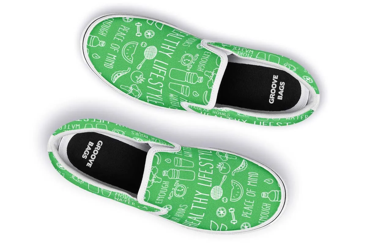 Healthy Diet Slip-On Shoes