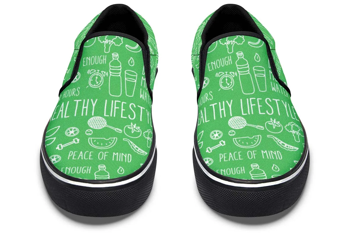 Healthy Diet Slip-On Shoes