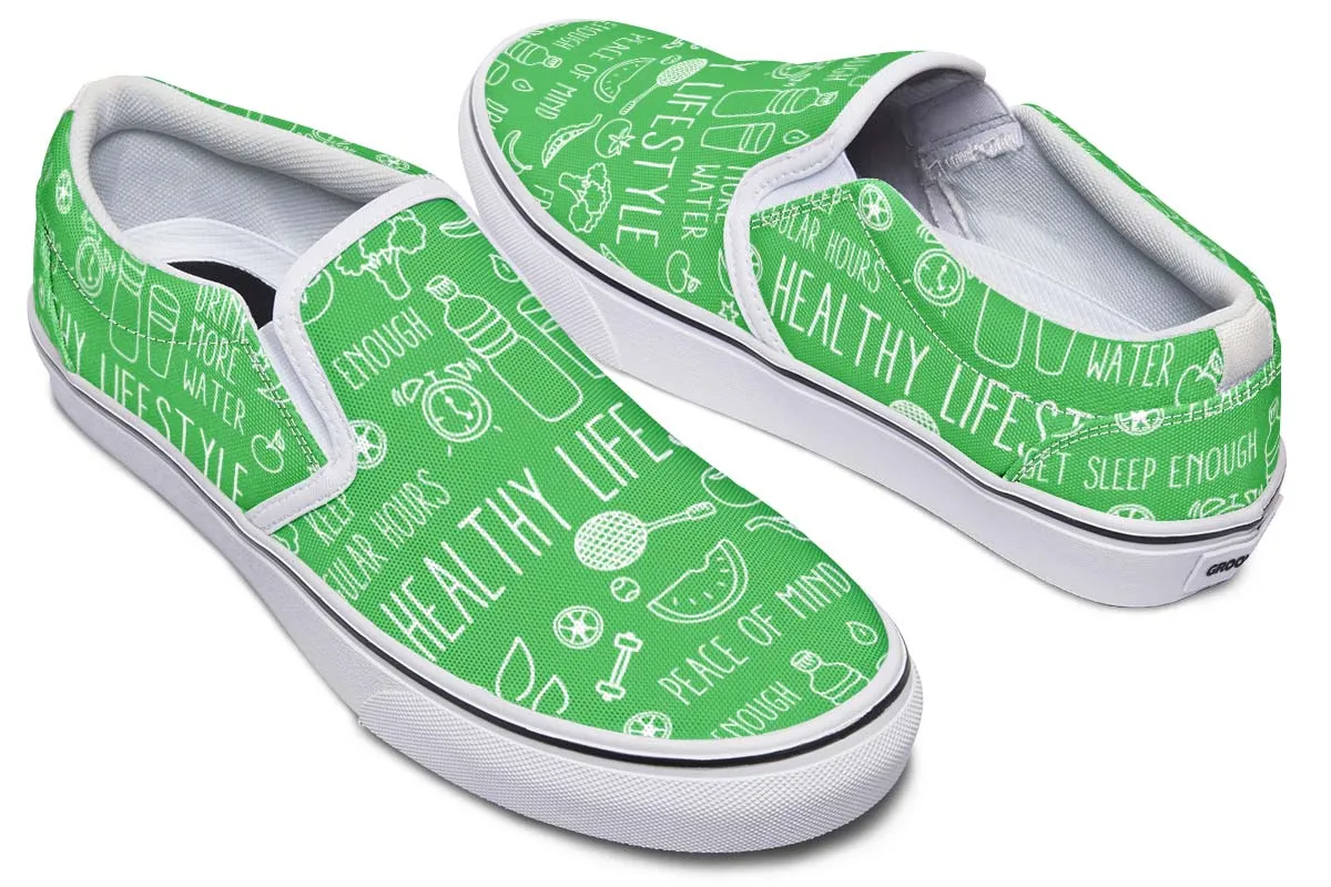 Healthy Diet Slip-On Shoes