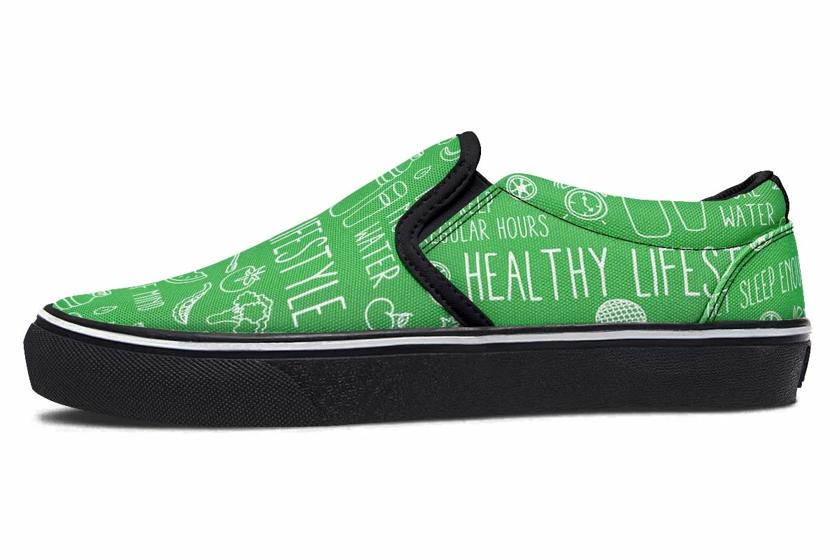 Healthy Diet Slip-On Shoes