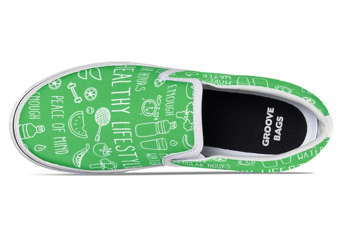Healthy Diet Slip-On Shoes