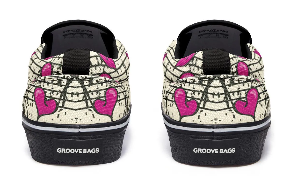 Heart Music Slip-On Shoes