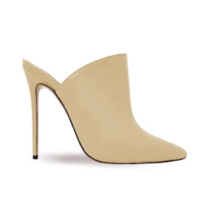 HEBA BEIGE LEATHER