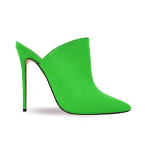HEBA GREEN LEATHER
