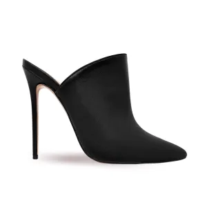 HEBA LEATHER BLACK