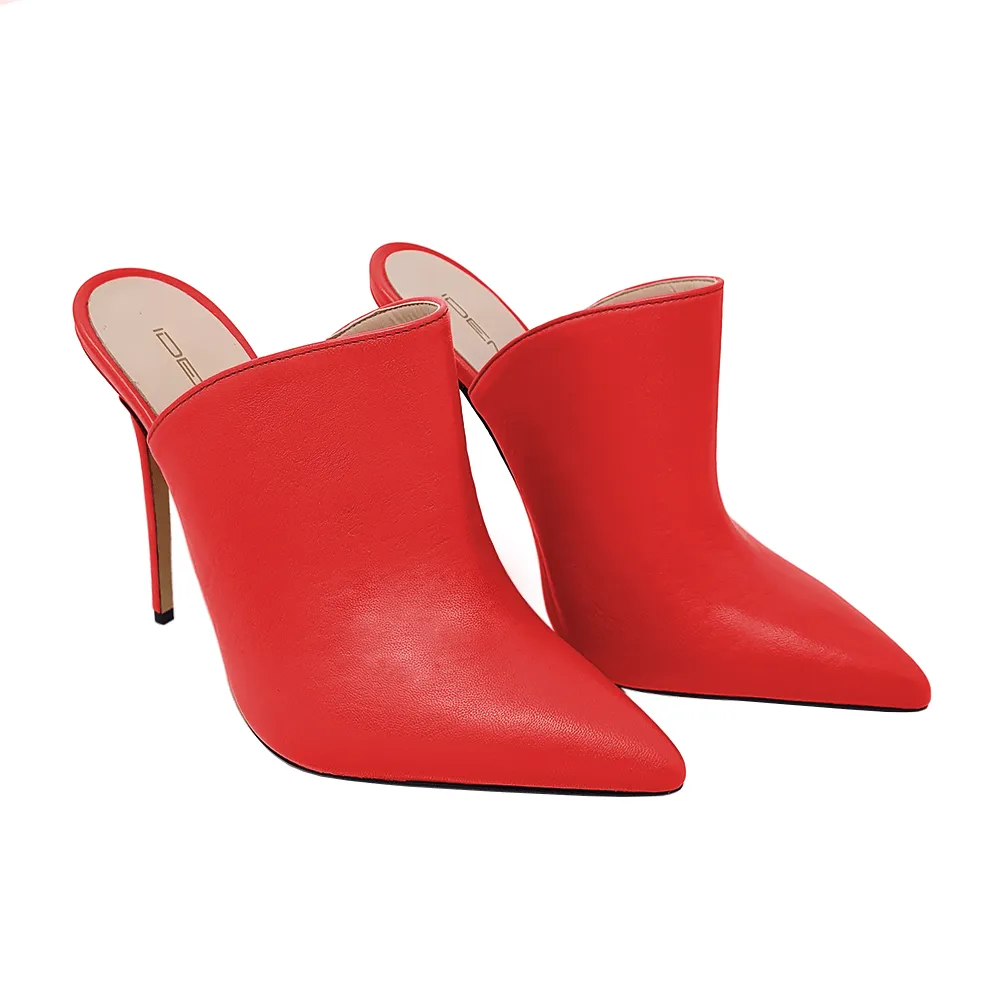 HEBA LEATHER RED