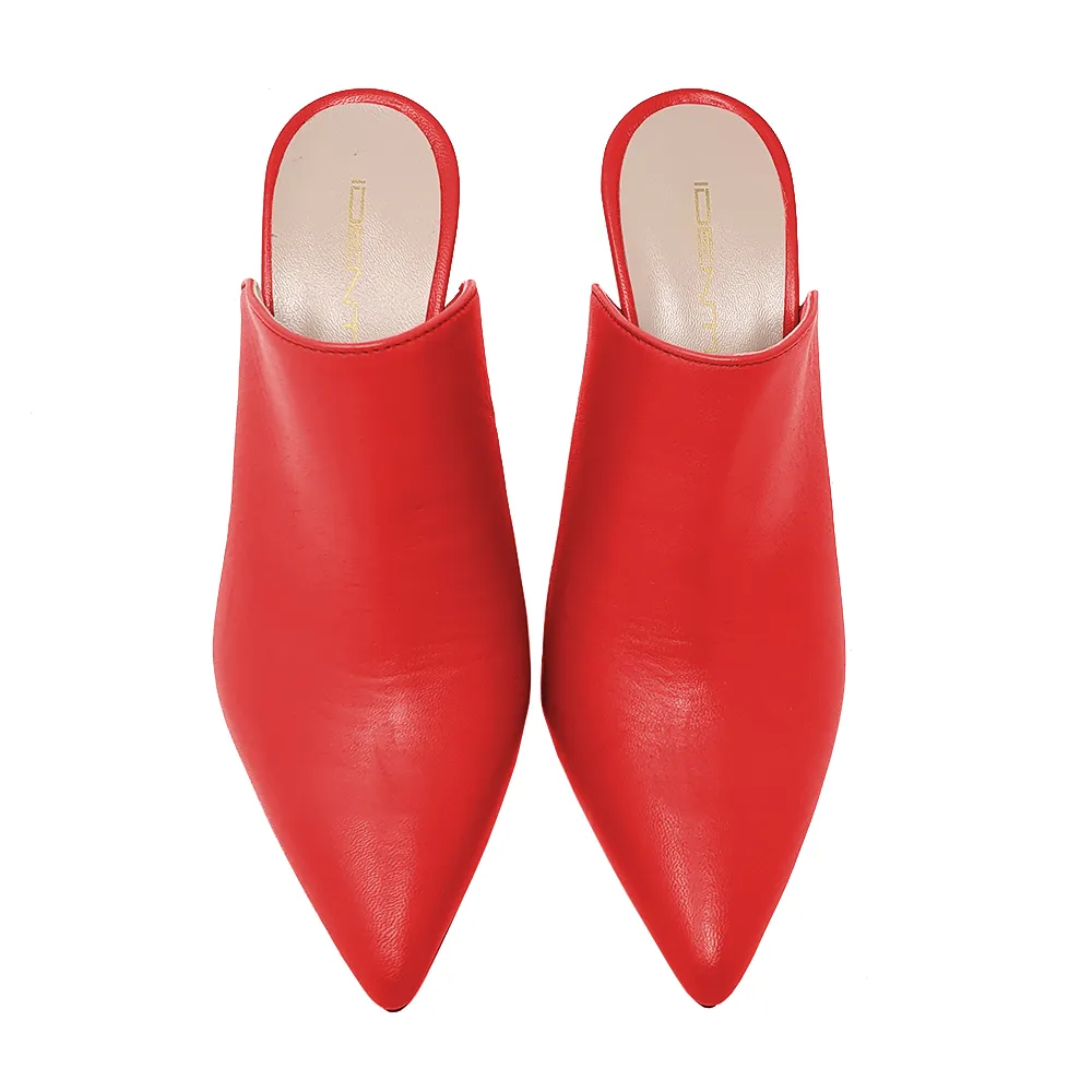 HEBA LEATHER RED