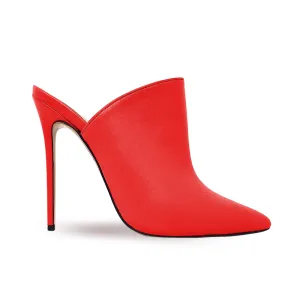 HEBA LEATHER RED