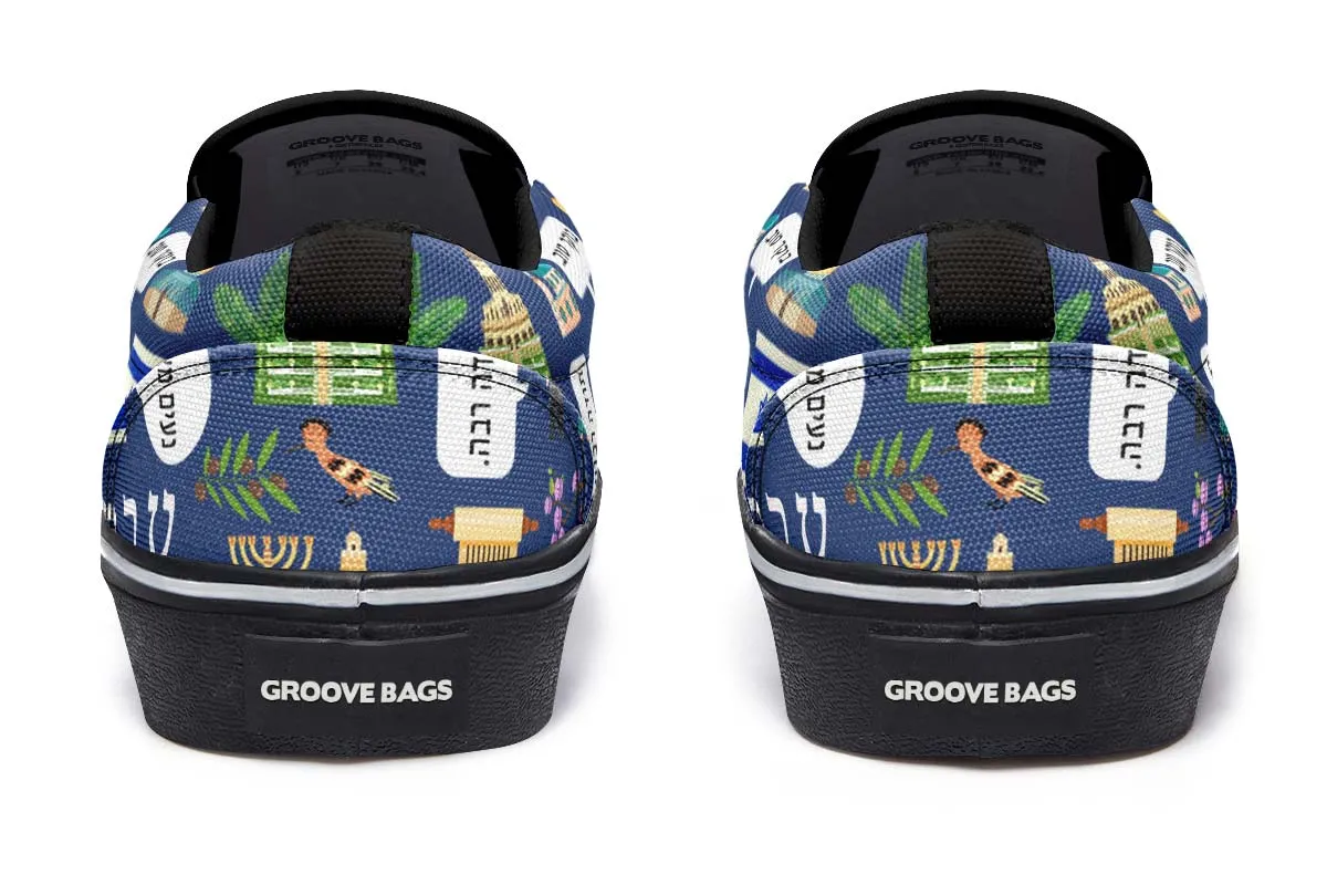 Hebrew Language Slip-On Shoes