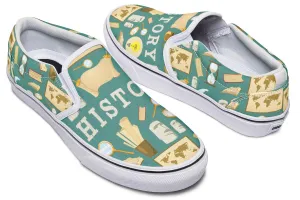 History Buff Slip-On Shoes