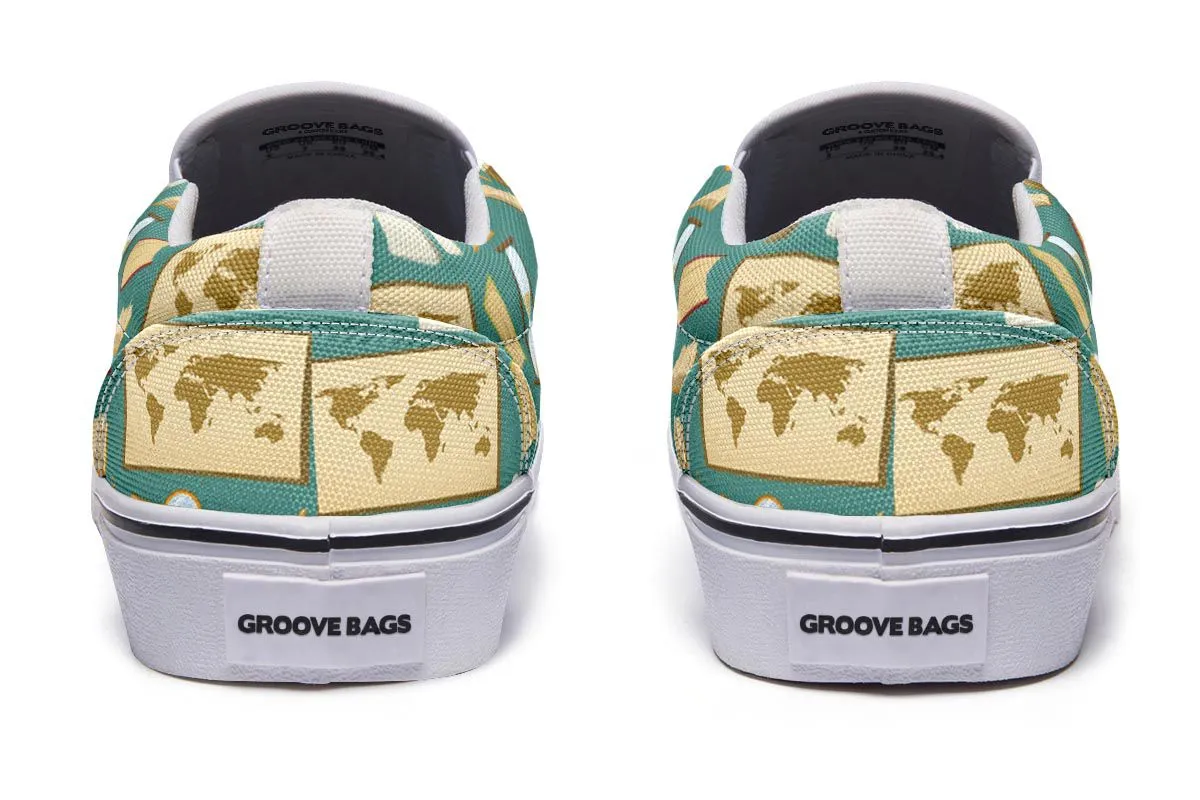History Buff Slip-On Shoes