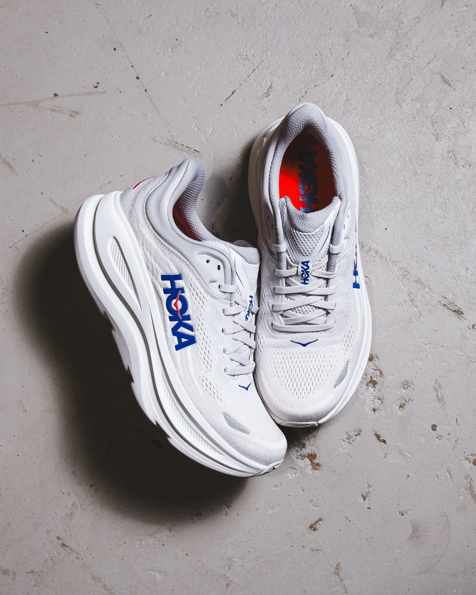 Hoka One One Men Bondi 9 Cosmic Grey Ultramarine 1162011-CYLT