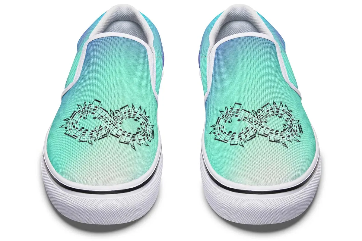 Infinite Music Slip-On Shoes