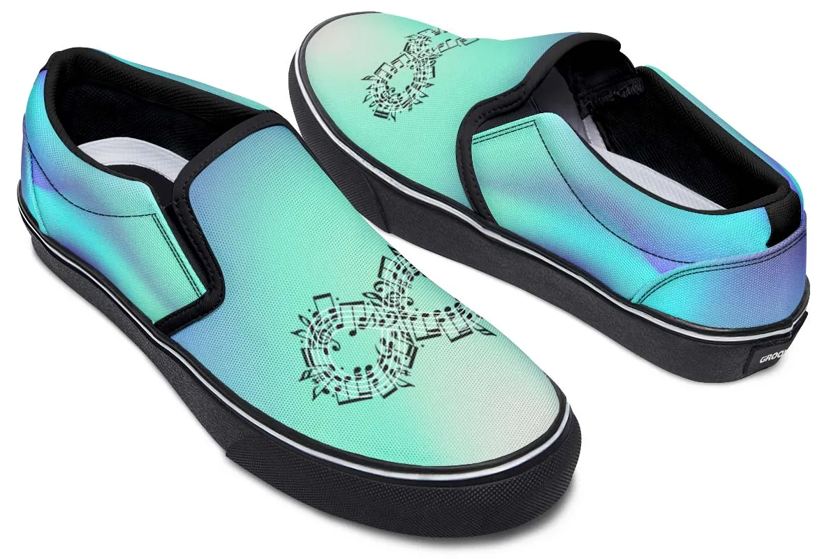 Infinite Music Slip-On Shoes