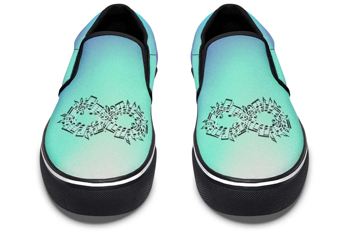 Infinite Music Slip-On Shoes