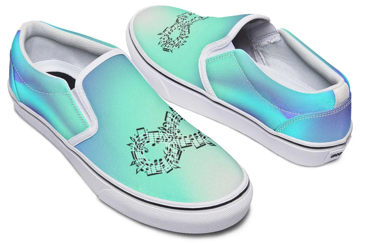 Infinite Music Slip-On Shoes