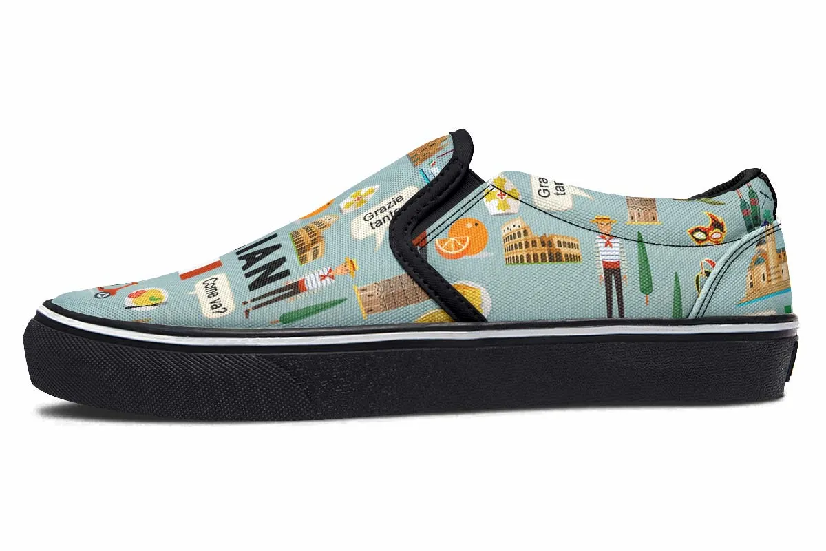 Italian Teacher Slip-On Shoes