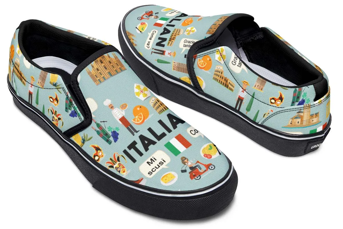 Italian Teacher Slip-On Shoes