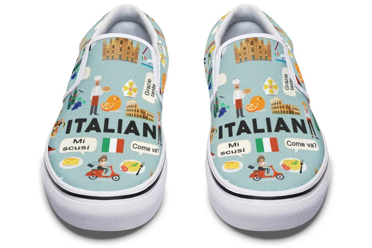 Italian Teacher Slip-On Shoes