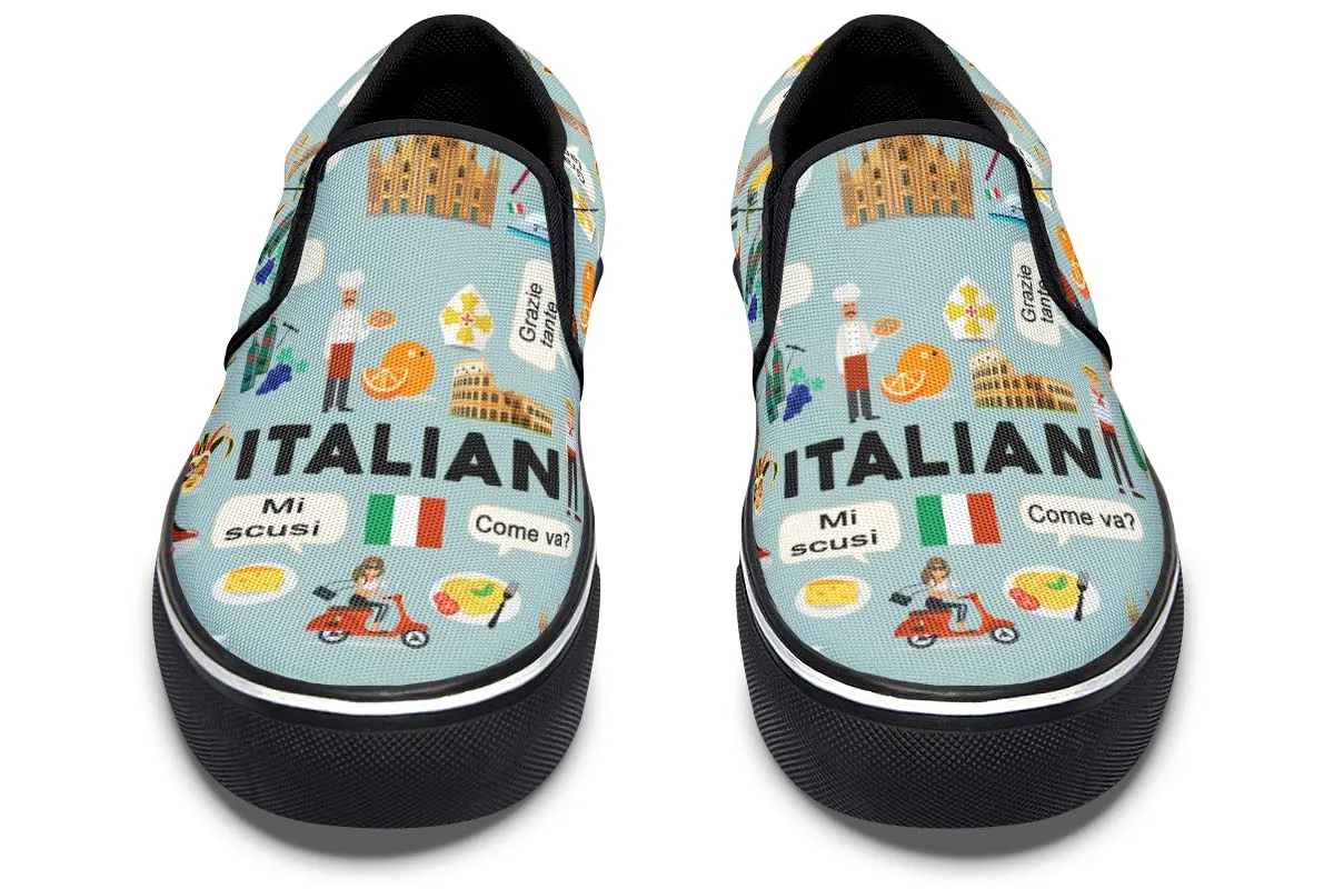 Italian Teacher Slip-On Shoes