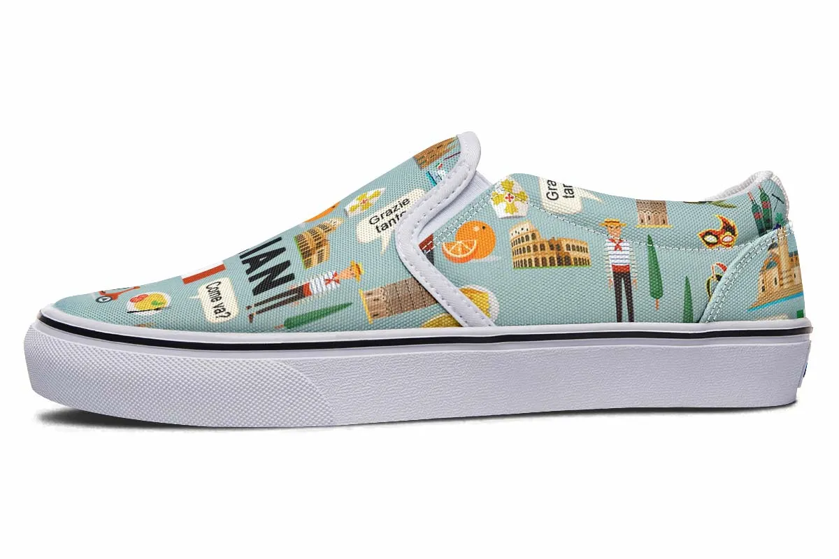 Italian Teacher Slip-On Shoes