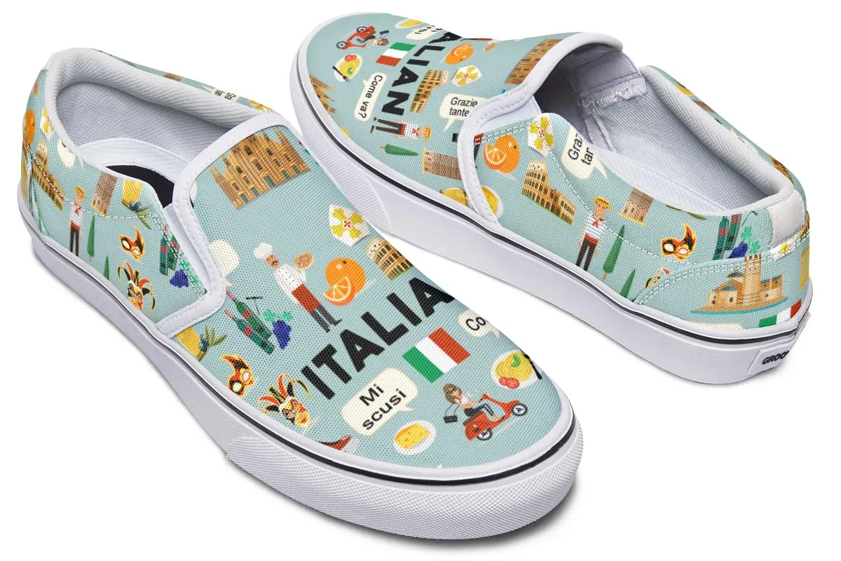 Italian Teacher Slip-On Shoes