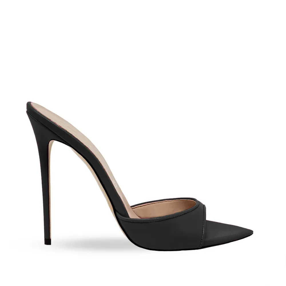 JALISA BLACK LEATHER